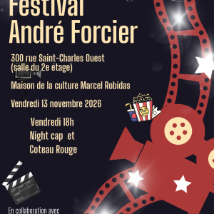 VENDREDI 13 NOVEMBRE 2026 – FESTIVAL ANDRE FORCIER
