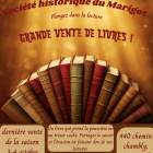 VENTE DE LIVRES- 3 ET 4 OCTOBRE 2026 – Dernière vente de livres de la saison